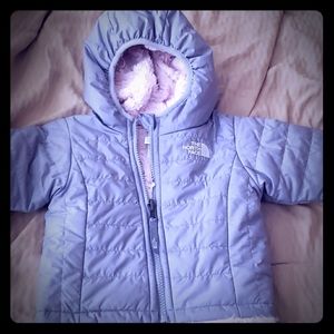Baby girl's north face jacket